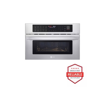Lg 30-in. Built-In Convection Microwave Oven with TurboCook, Infrared Heating, and Air Fry Function MZBZ1715S